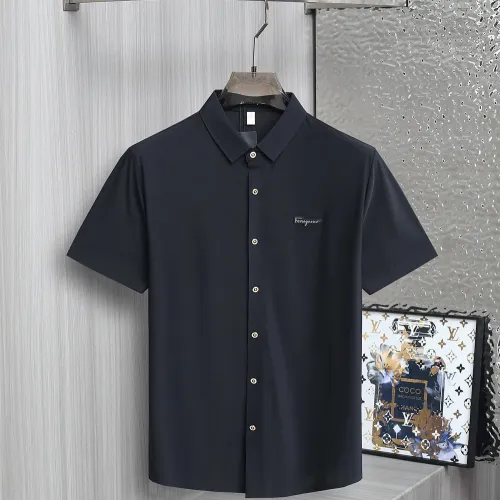 Salvatore Ferragamo Shirts Short Sleeved For Men #1402769 $52.00 USD, Wholesale Replica Salvatore Ferragamo Shirts