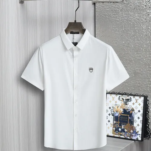 Salvatore Ferragamo Shirts Short Sleeved For Men #1402770 $52.00 USD, Wholesale Replica Salvatore Ferragamo Shirts