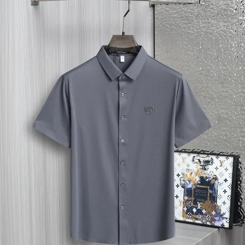 Salvatore Ferragamo Shirts Short Sleeved For Men #1402773 $52.00 USD, Wholesale Replica Salvatore Ferragamo Shirts
