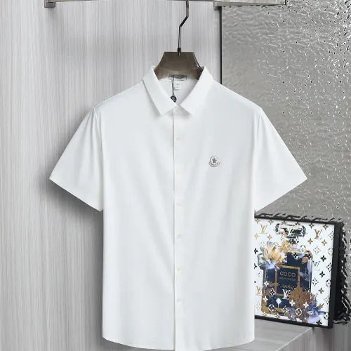 Moncler Shirts Short Sleeved For Men #1402775 $52.00 USD, Wholesale Replica Moncler Shirts