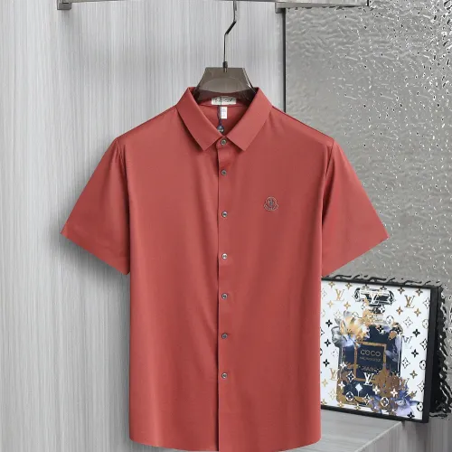 Moncler Shirts Short Sleeved For Men #1402776 $52.00 USD, Wholesale Replica Moncler Shirts