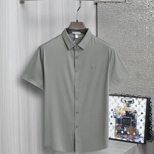 Moncler Shirts Short Sleeved For Men #1402777 $52.00 USD, Wholesale Replica Moncler Shirts