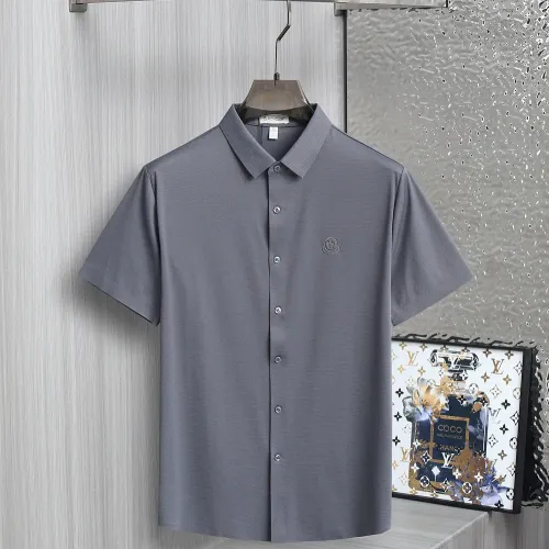 Moncler Shirts Short Sleeved For Men #1402778 $52.00 USD, Wholesale Replica Moncler Shirts