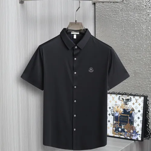 Moncler Shirts Short Sleeved For Men #1402779 $52.00 USD, Wholesale Replica Moncler Shirts
