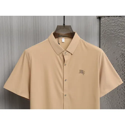 Replica Burberry Shirts Short Sleeved For Men #1402781 $52.00 USD for Wholesale
