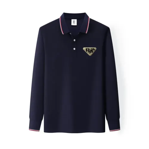 Prada T-Shirts Long Sleeved For Unisex #1402939 $45.00 USD, Wholesale Replica Prada T-Shirts