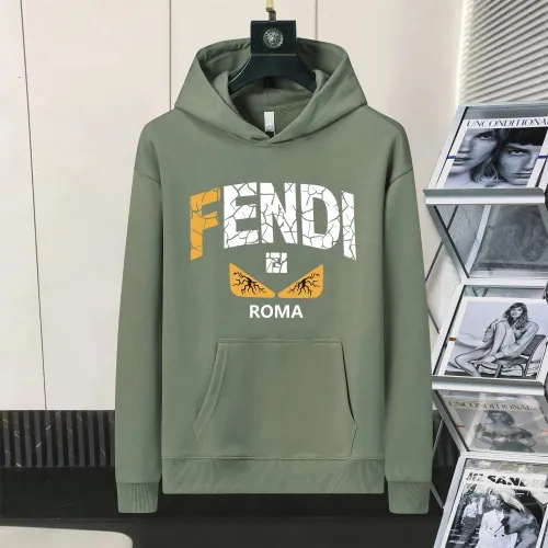 Fendi Hoodies Long Sleeved For Men #1403054 $48.00 USD, Wholesale Replica Fendi Hoodies