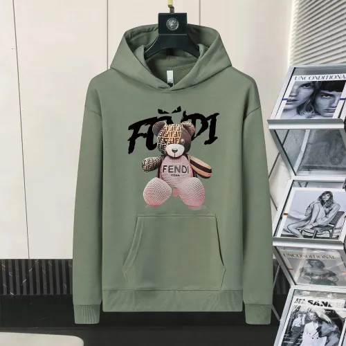 Fendi Hoodies Long Sleeved For Men #1403146 $48.00 USD, Wholesale Replica Fendi Hoodies
