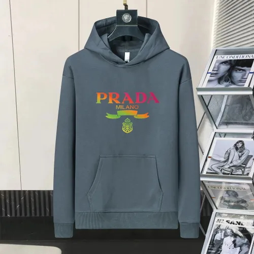 Prada Hoodies Long Sleeved For Men #1403151 $48.00 USD, Wholesale Replica Prada Hoodies