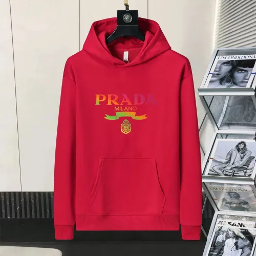 Prada Hoodies Long Sleeved For Men #1403154 $48.00 USD, Wholesale Replica Prada Hoodies