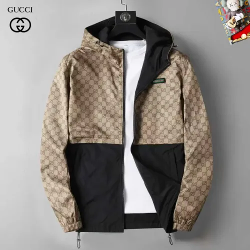 Gucci Jackets Long Sleeved For Men #1403185 $60.00 USD, Wholesale Replica Gucci Jackets