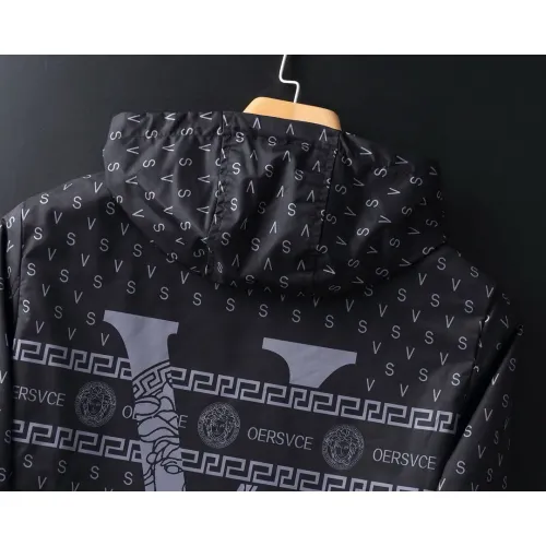 Replica Versace Jackets Long Sleeved For Men #1403194 $60.00 USD for Wholesale