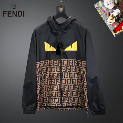 Fendi Jackets Long Sleeved For Men #1403196 $60.00 USD, Wholesale Replica Fendi Jackets