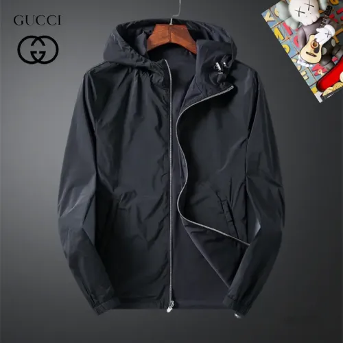 Replica Gucci Jackets Long Sleeved For Men #1403209 $60.00 USD for Wholesale