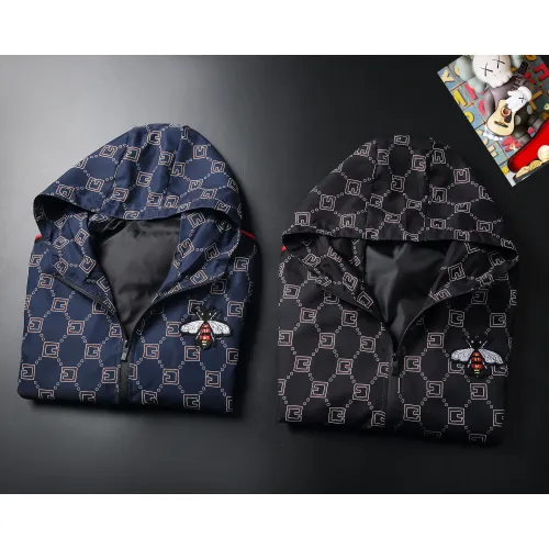 Replica Gucci Jackets Long Sleeved For Men #1403212 $60.00 USD for Wholesale