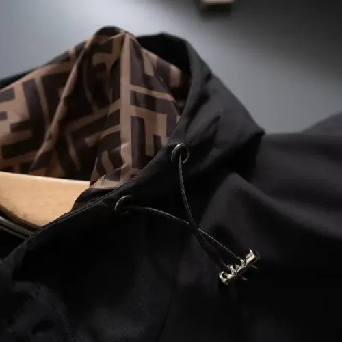 Replica Fendi Jackets Long Sleeved For Men #1403240 $60.00 USD for Wholesale