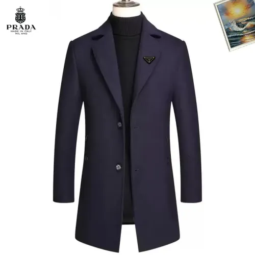 Prada Coats Long Sleeved For Men #1403250 $88.00 USD, Wholesale Replica Prada Coats