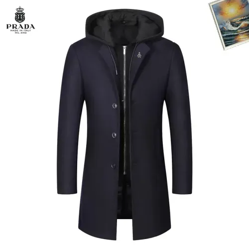 Prada Coats Long Sleeved For Men #1403253 $88.00 USD, Wholesale Replica Prada Coats