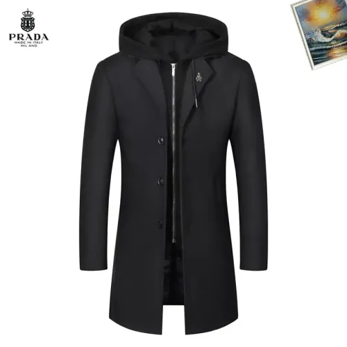Prada Coats Long Sleeved For Men #1403254 $88.00 USD, Wholesale Replica Prada Coats
