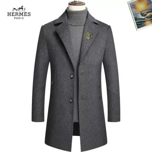 Hermes Coats Long Sleeved For Men #1403261 $88.00 USD, Wholesale Replica Hermes Coats