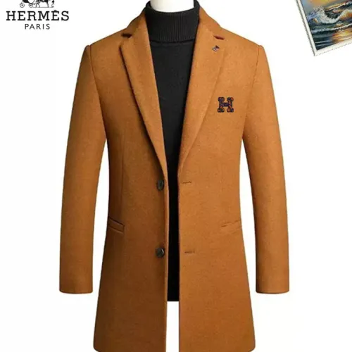 Hermes Coats Long Sleeved For Men #1403264 $88.00 USD, Wholesale Replica Hermes Coats