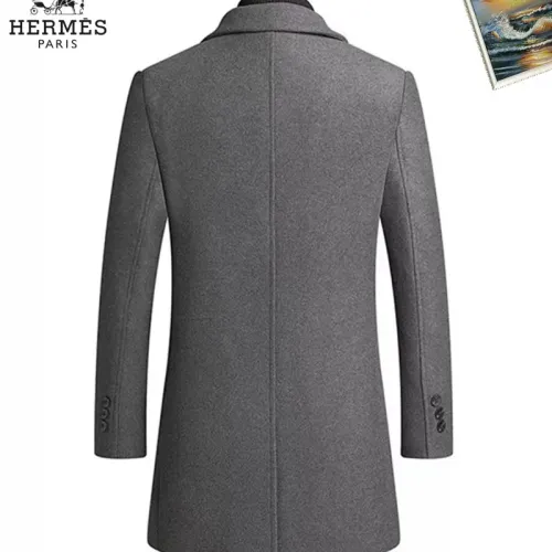 Replica Hermes Coats Long Sleeved For Men #1403265 $88.00 USD for Wholesale