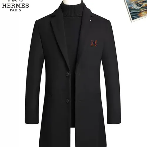 Hermes Coats Long Sleeved For Men #1403266 $88.00 USD, Wholesale Replica Hermes Coats