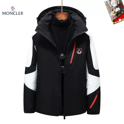 Moncler Down Feather Coat Long Sleeved For Men #1403306 $82.00 USD, Wholesale Replica Moncler Down Feather Coat