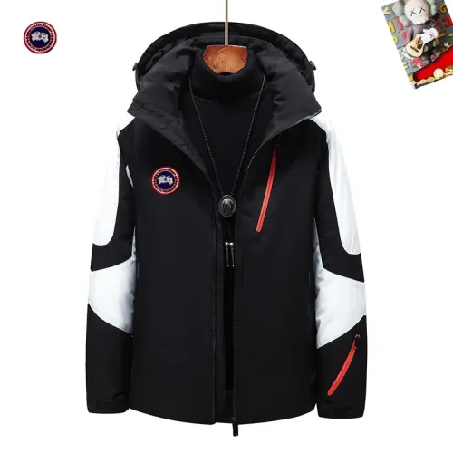 Canada Goose Down Feather Coat Long Sleeved For Men #1403308 $82.00 USD, Wholesale Replica Canada Goose Down Feather Coat