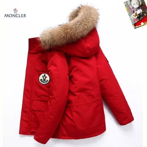 Moncler Down Feather Coat Long Sleeved For Men #1403313 $82.00 USD, Wholesale Replica Moncler Down Feather Coat