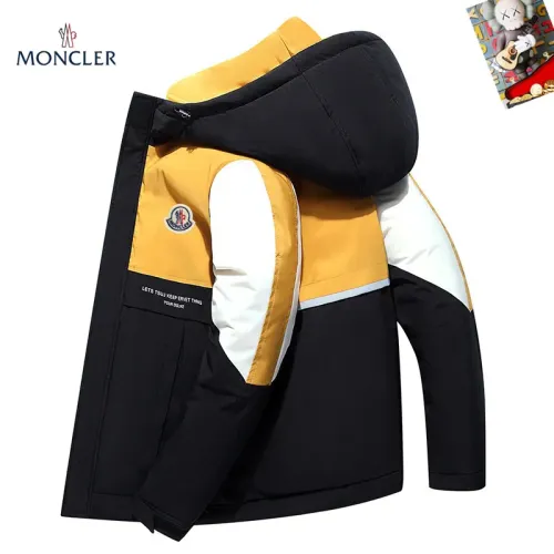 Replica Moncler Down Feather Coat Long Sleeved For Men #1403315 $82.00 USD for Wholesale