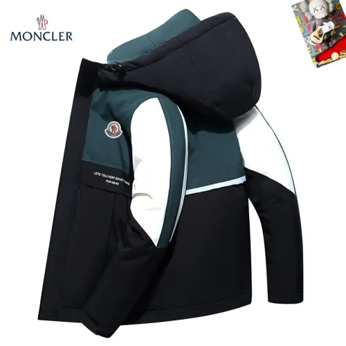 Moncler Down Feather Coat Long Sleeved For Men #1403316 $82.00 USD, Wholesale Replica Moncler Down Feather Coat
