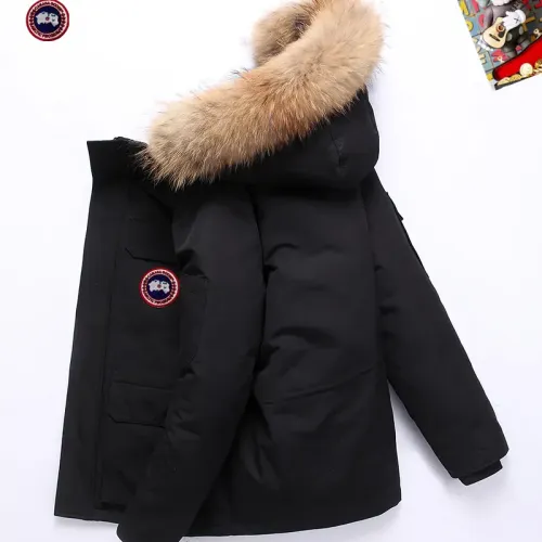 Canada Goose Down Feather Coat Long Sleeved For Men #1403320 $82.00 USD, Wholesale Replica Canada Goose Down Feather Coat