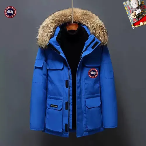 Canada Goose Down Feather Coat Long Sleeved For Men #1403332 $82.00 USD, Wholesale Replica Canada Goose Down Feather Coat