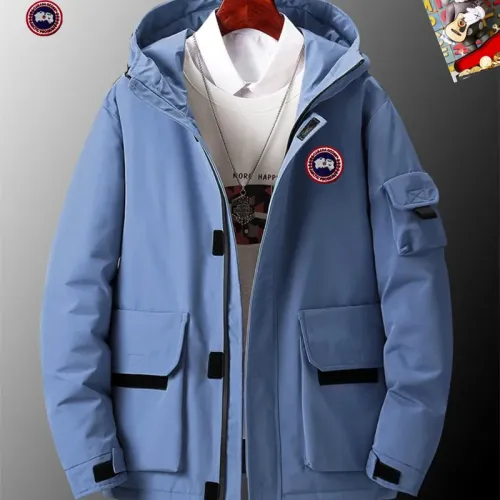 Canada Goose Down Feather Coat Long Sleeved For Men #1403337 $82.00 USD, Wholesale Replica Canada Goose Down Feather Coat