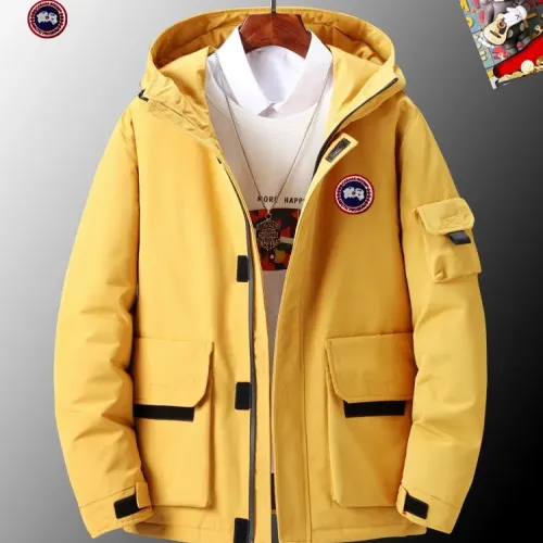 Canada Goose Down Feather Coat Long Sleeved For Men #1403338 $82.00 USD, Wholesale Replica Canada Goose Down Feather Coat