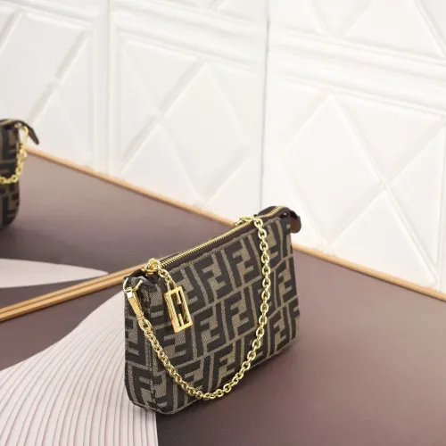 Replica Fendi AAA Quality Shoulder Bags For Women #1403357 $76.00 USD for Wholesale