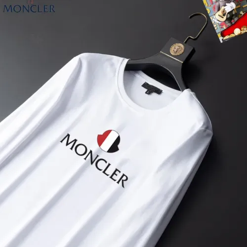 Replica Moncler T-Shirts Long Sleeved For Unisex #1403390 $34.00 USD for Wholesale