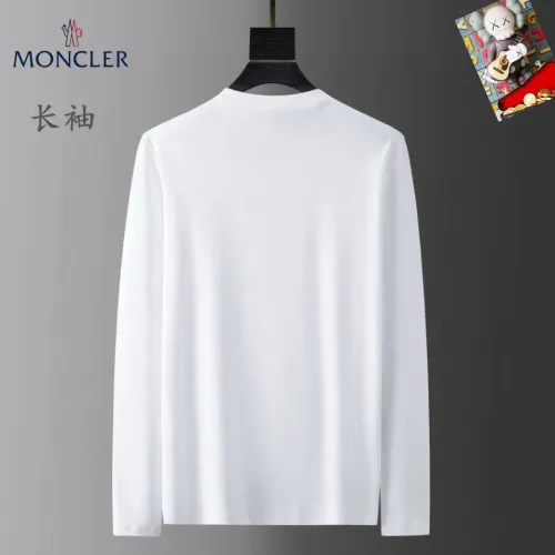 Replica Moncler T-Shirts Long Sleeved For Unisex #1403450 $34.00 USD for Wholesale