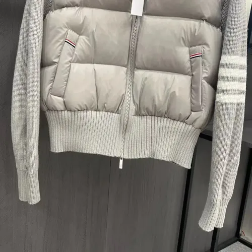 Replica Thom Browne Down Feather Coat Long Sleeved For Women #1403455 $132.00 USD for Wholesale
