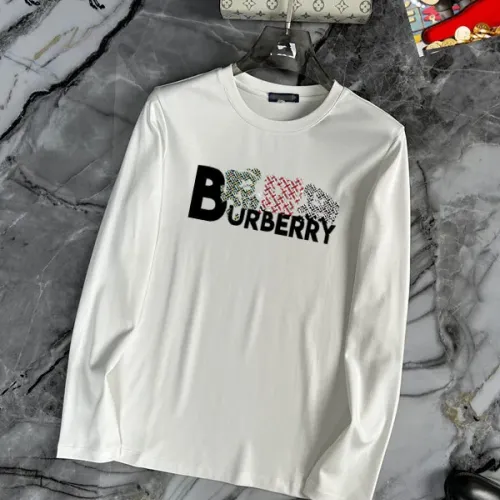 Burberry T-Shirts Long Sleeved For Unisex #1403457 $34.00 USD, Wholesale Replica Burberry T-Shirts