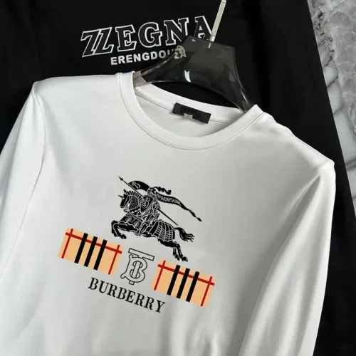 Replica Burberry T-Shirts Long Sleeved For Unisex #1403465 $34.00 USD for Wholesale