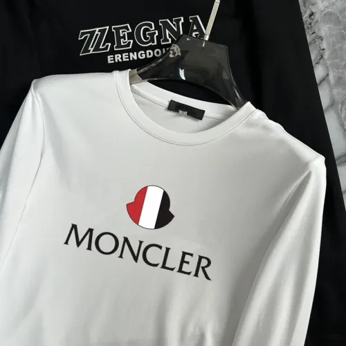 Replica Moncler T-Shirts Long Sleeved For Unisex #1403477 $34.00 USD for Wholesale