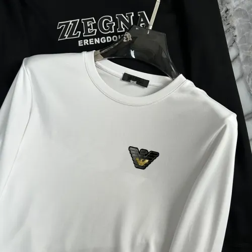 Replica Armani T-Shirts Long Sleeved For Unisex #1403489 $34.00 USD for Wholesale