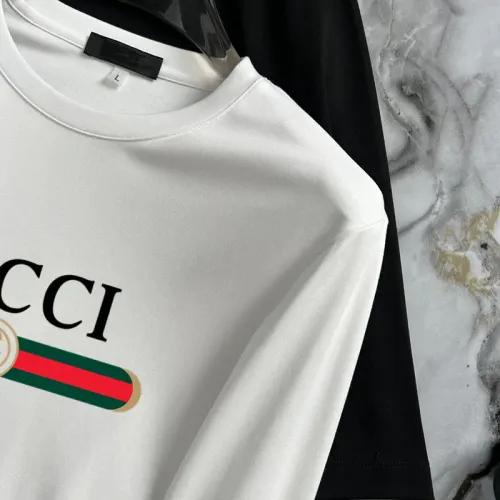 Replica Gucci T-Shirts Long Sleeved For Unisex #1403503 $34.00 USD for Wholesale