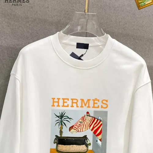 Replica Hermes Hoodies Long Sleeved For Men #1403523 $40.00 USD for Wholesale