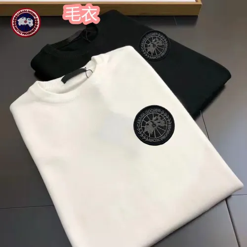 Replica Canada Goose Sweaters Long Sleeved For Men #1403604 $42.00 USD for Wholesale