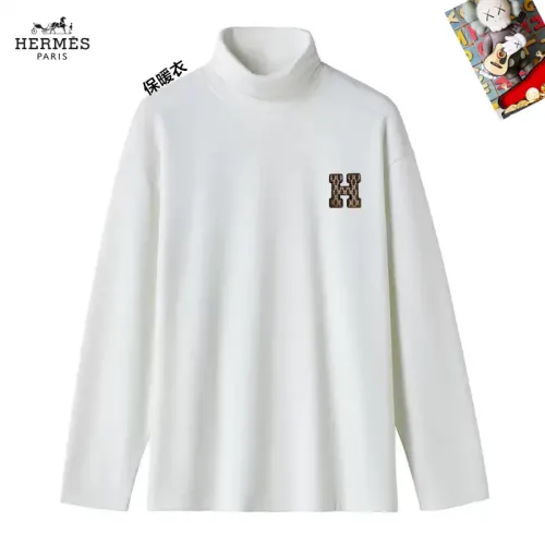 Hermes T-Shirts Long Sleeved For Men #1403633 $40.00 USD, Wholesale Replica Hermes T-Shirts