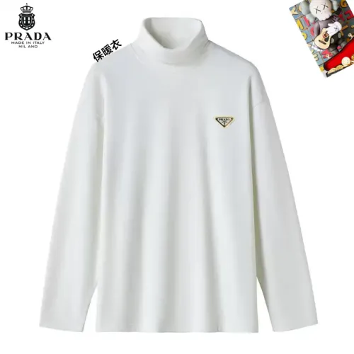 Prada T-Shirts Long Sleeved For Men #1403663 $40.00 USD, Wholesale Replica Prada T-Shirts
