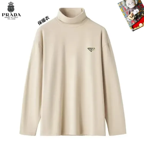 Prada T-Shirts Long Sleeved For Men #1403664 $40.00 USD, Wholesale Replica Prada T-Shirts